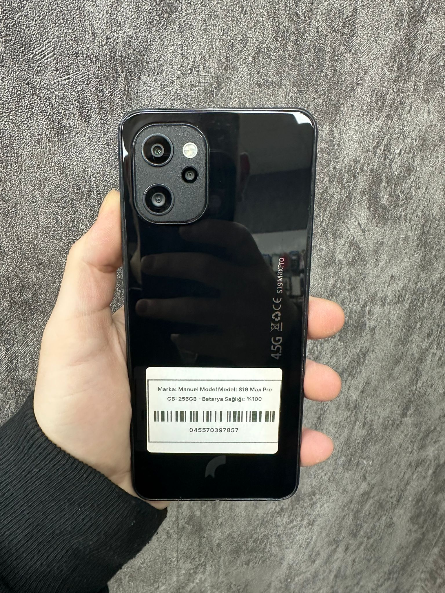 Manuel Model S19 Max Pro 256GB