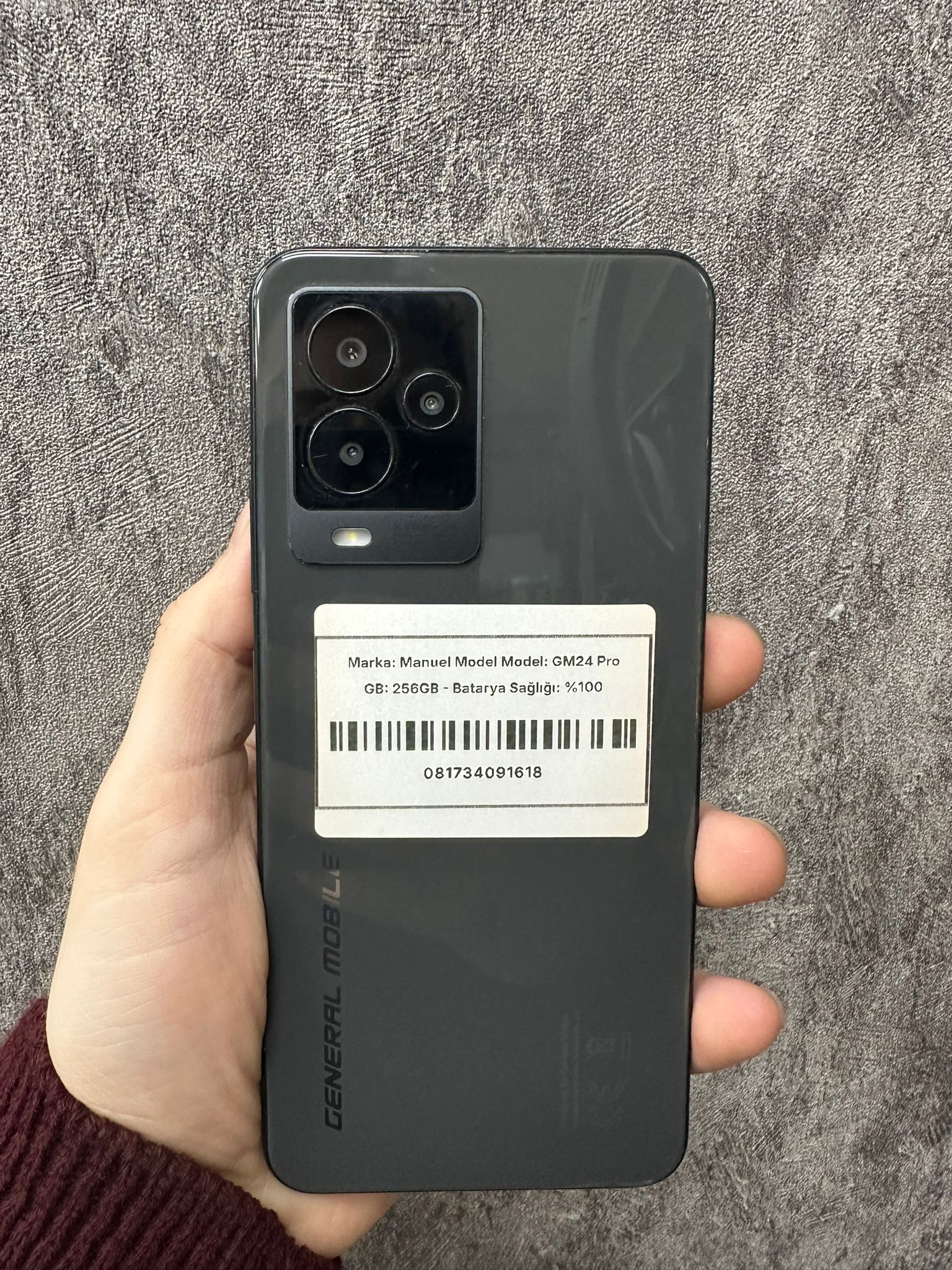 Manuel Model GM24 Pro 256GB